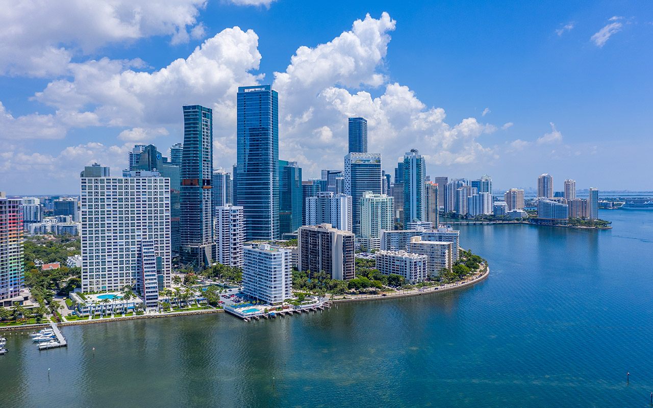 Brickell Miami skyline 10