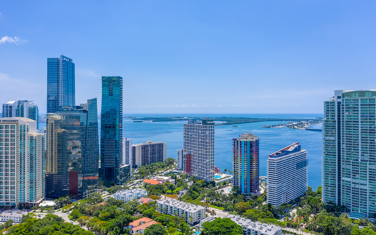 water views from South Brickell