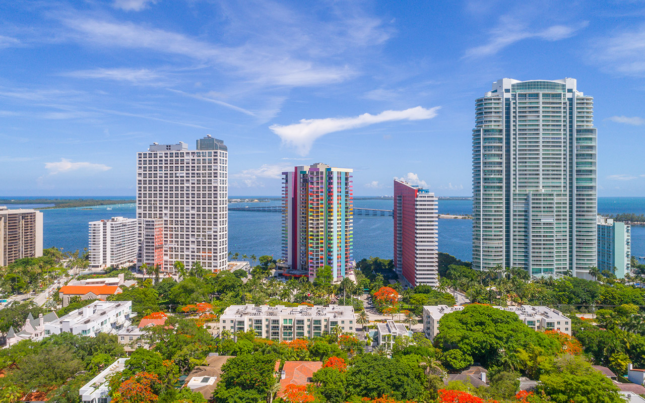 Brickell Avenue condo buildings