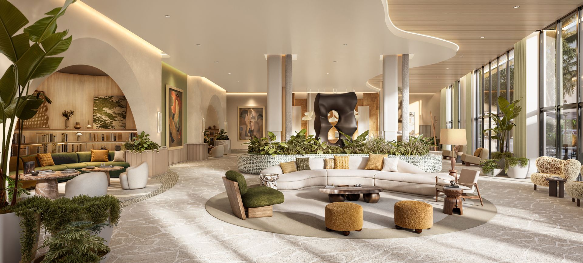 Midtown Park Residences by Proper Unveils New Interior Renderings by Meyer Davis Image