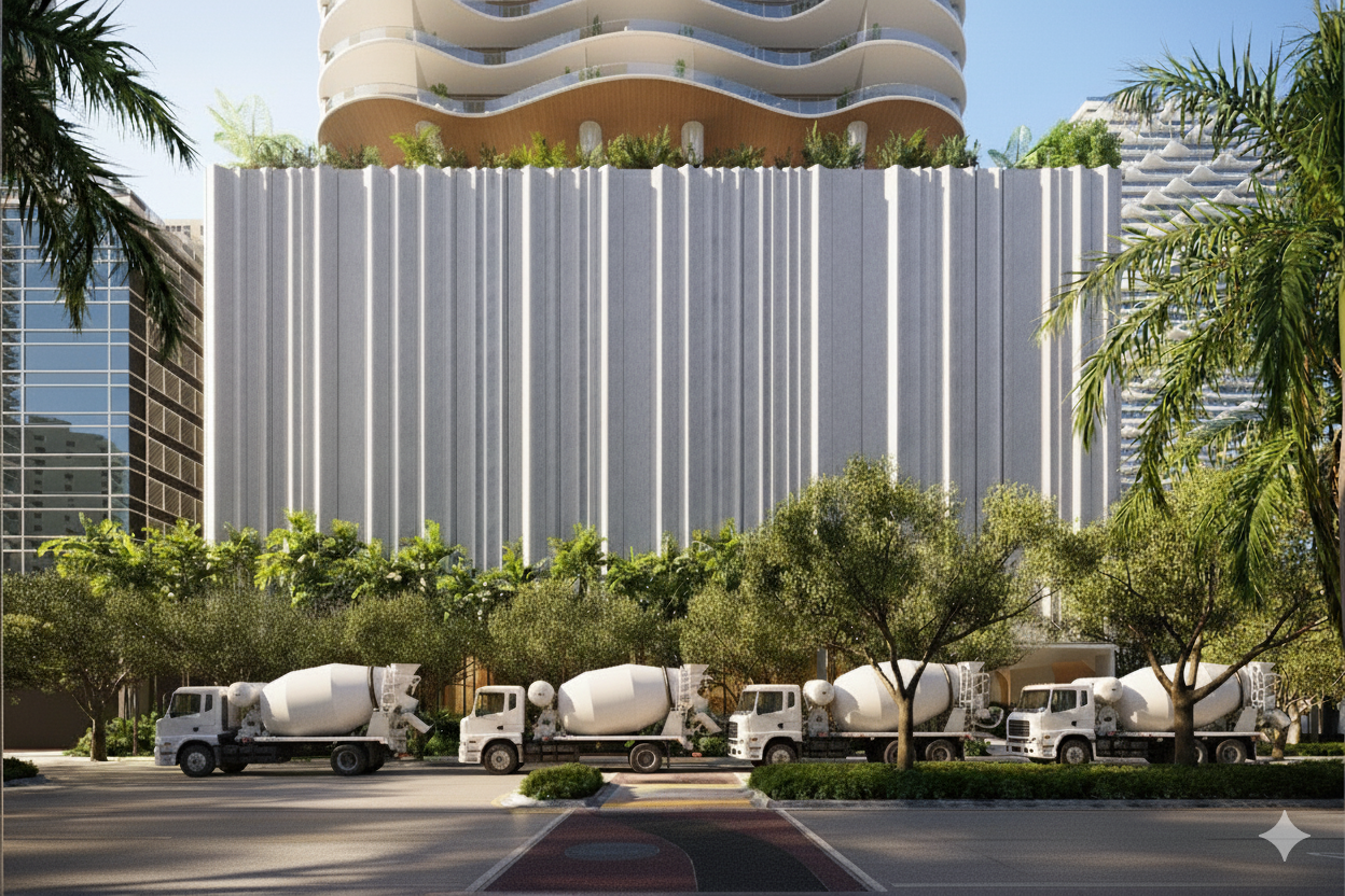 Milestone Achieved: Foundation Pour Completed for The Residences at 1428 Brickell Image